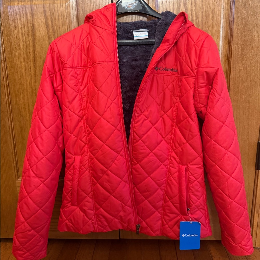 Columbia Hooded Jacket - M